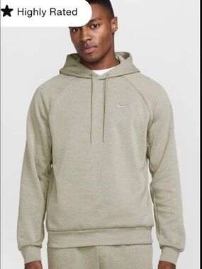 Nike Dri-FIT UV Pullover Performance Hoodie ~ Light Army FZ0969-320 | Men's: XL